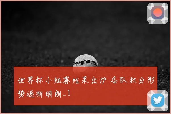 世界杯小组赛结果出炉 各队积分形势逐渐明朗_1