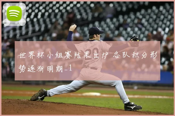 世界杯小组赛结果出炉 各队积分形势逐渐明朗_1